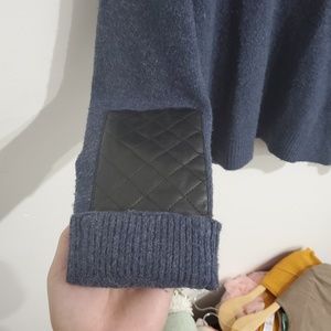 Ann Taylor Wool Sweater with Elbow Pads